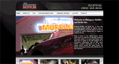 Desktop Screenshot of bluegrassmuffler.com